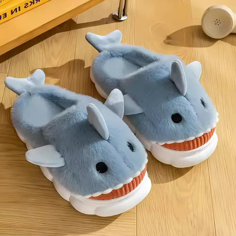 Cozy Sharkie Slippers