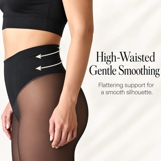 Elise™ | Fleece-Lined Sheer Tights